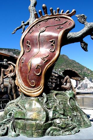 Clock Statue, Andorra Clock Statue, Andorra