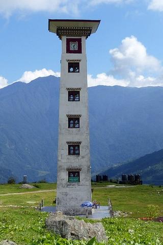 Tower in Bhutan Tower in Bhutan
