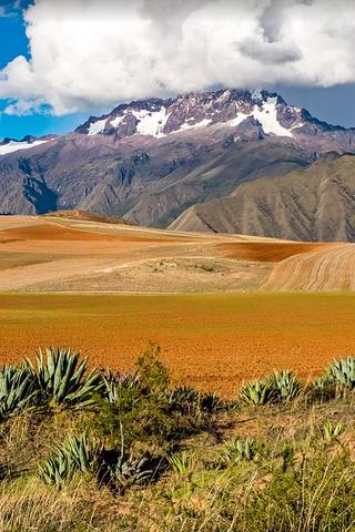 Snow Covered Mountains, Bolivia