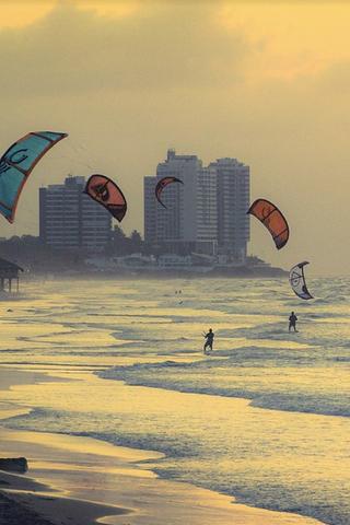 Kitesurfing, Brazil