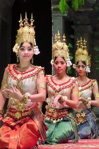 Traditional Dancers, Cambodia