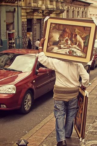 Street Scene, Ecuador