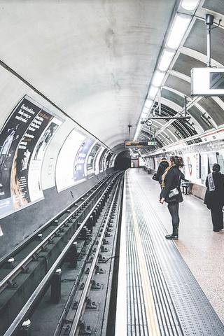 Underground Tube Station, England