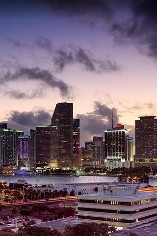 Miami Skyline, Florida