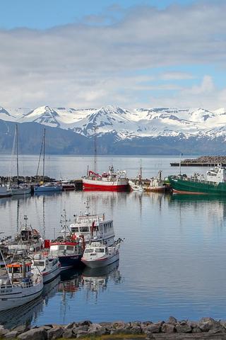 Husavik Port, Iceland