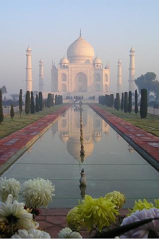 Taj Mahal at Sunrise, India