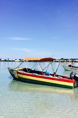 Boats at Negril, Jamaica